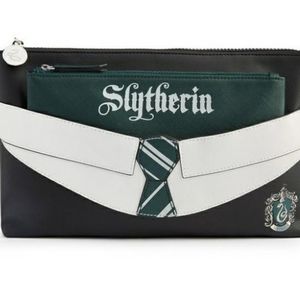 Slytherin mini bag / cosmetic bag